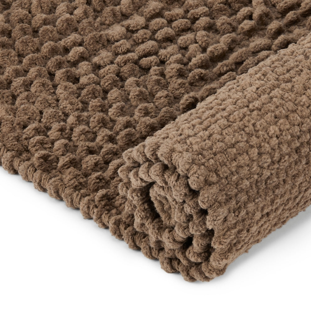 Pebblyn Popcorn Doormat, Brown