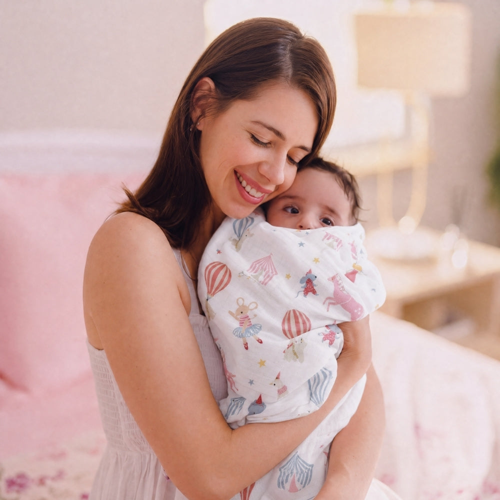 Carnival Cotton Muslin Swaddle – Pack of 2