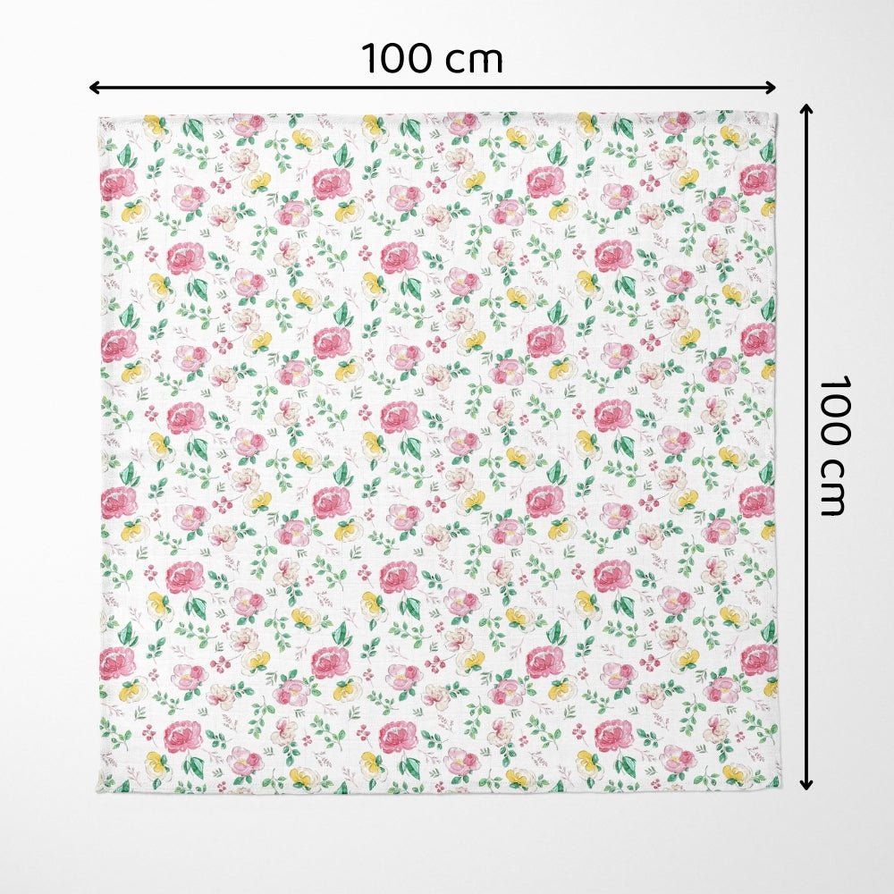 Bloom buddies Collection 100% Cotton Muslin Swaddle Pack of 2 - Swaddles | haus & kinder