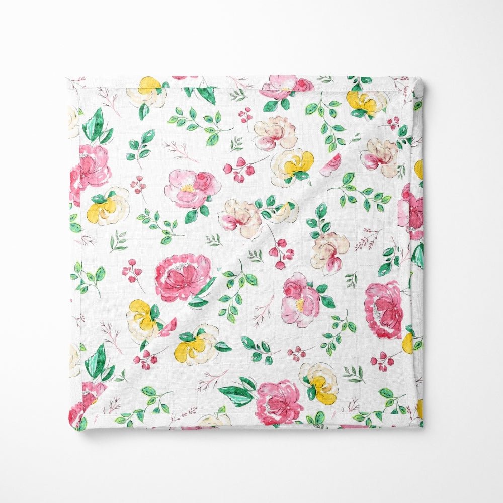 Bloom buddies Collection 100% Cotton Muslin Swaddle Pack of 2 - Swaddles | haus & kinder