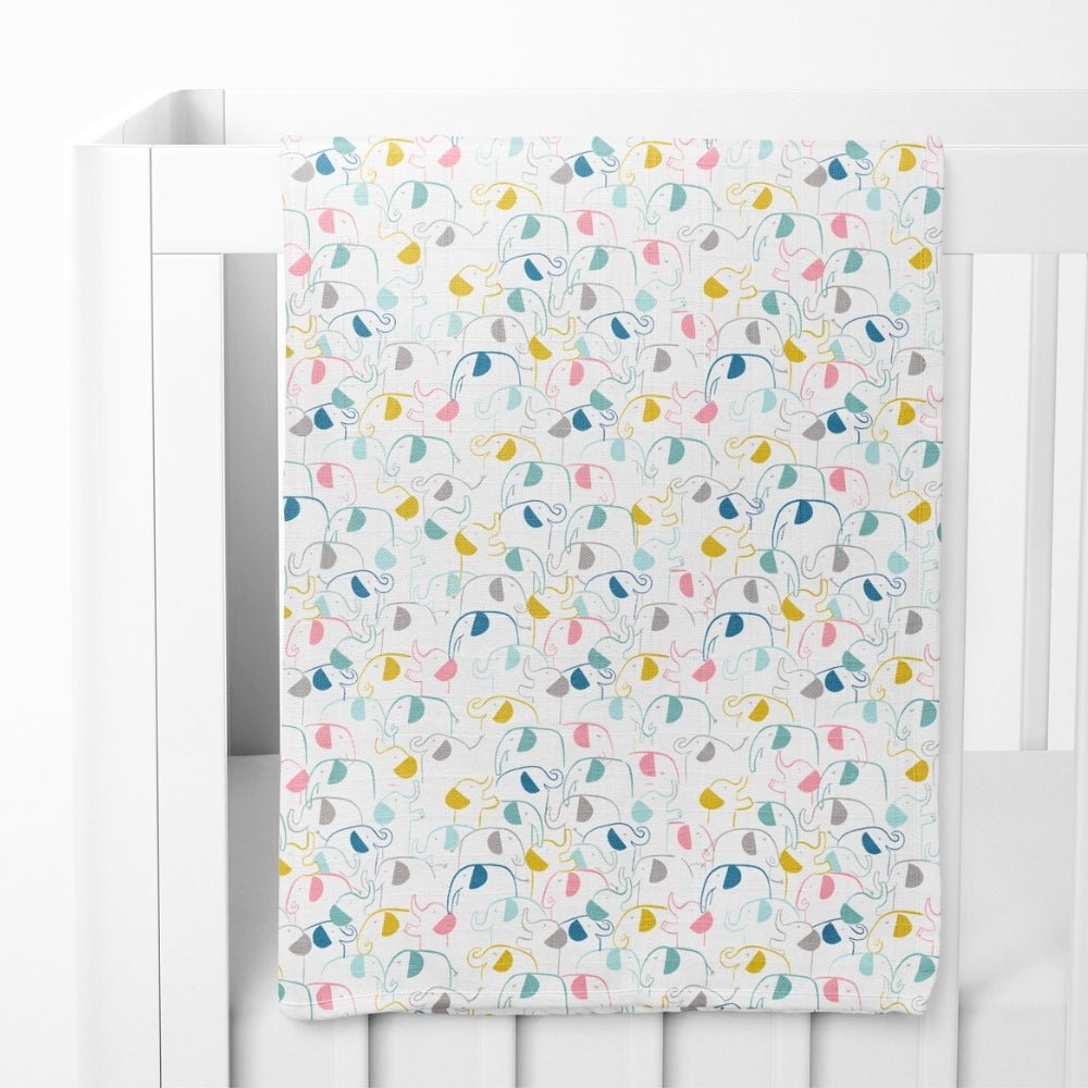 Seashell Collection 100% Cotton Muslin Swaddle Pack of 2 - Swaddles | haus & kinder