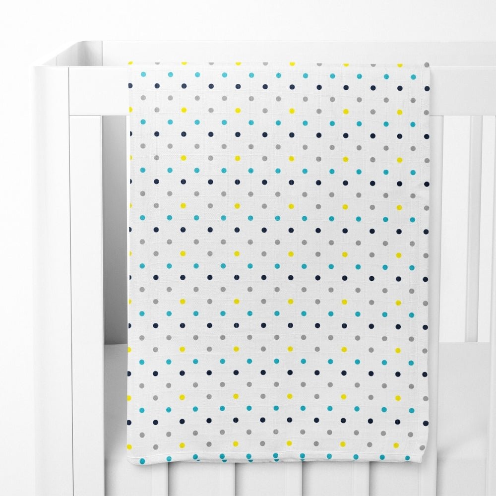 Soft Cuddles 100% Cotton Muslin Swaddles 0 to 3 Months, Pack of 3 - Swaddles | haus & kinder