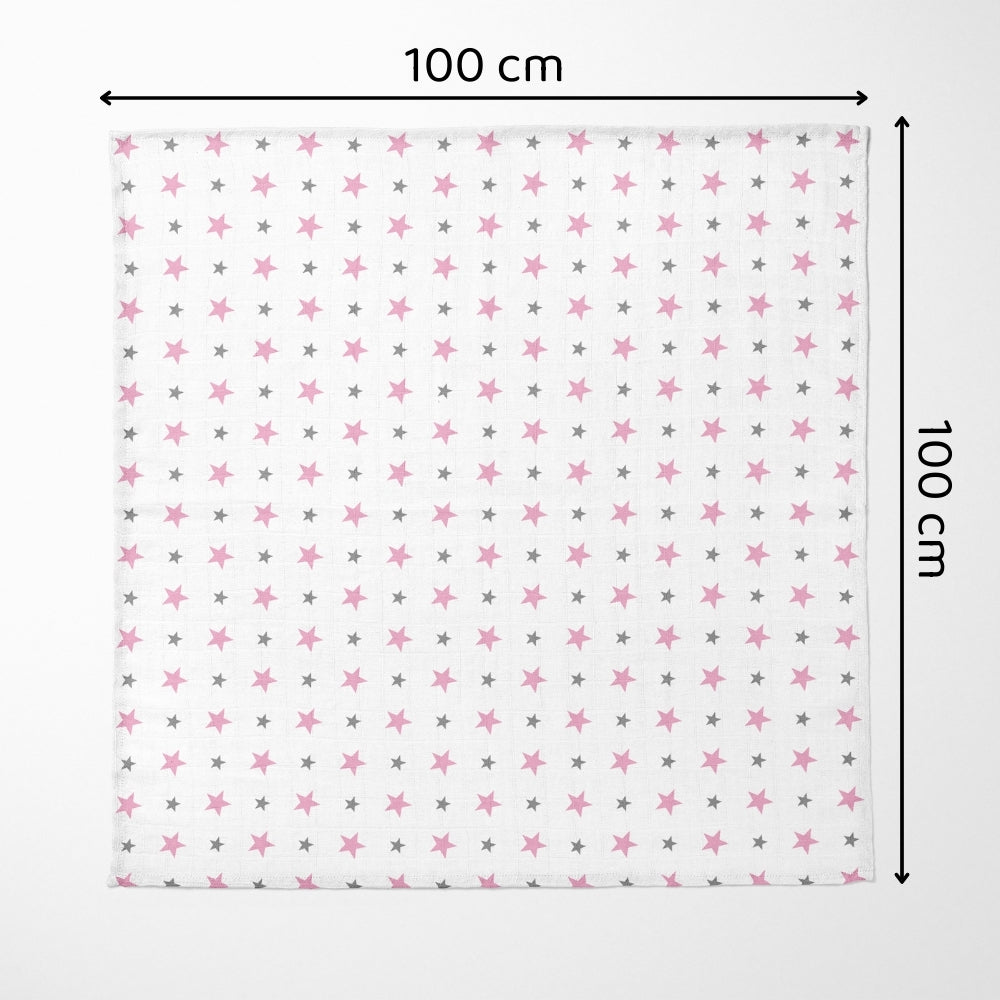 Everyday Classics Swaddles Happy Primes, Pack of 3