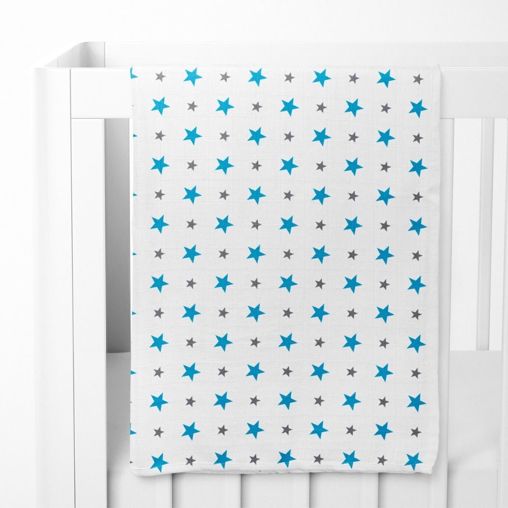 Sunny Skies 100% Cotton Muslin Swaddles 0 to 3 Months, Pack of 3 - Swaddles | haus & kinder