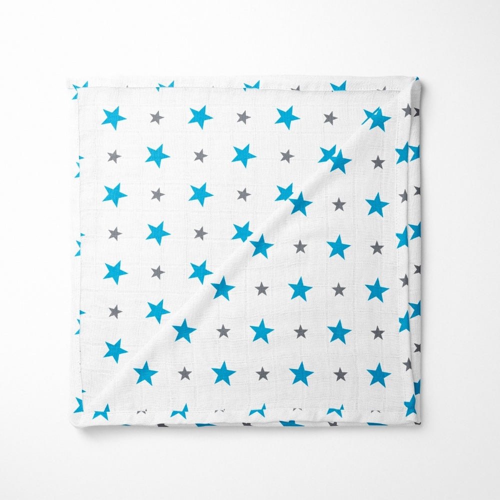 Sunny Skies 100% Cotton Muslin Swaddles 0 to 3 Months, Pack of 3 - Swaddles | haus & kinder