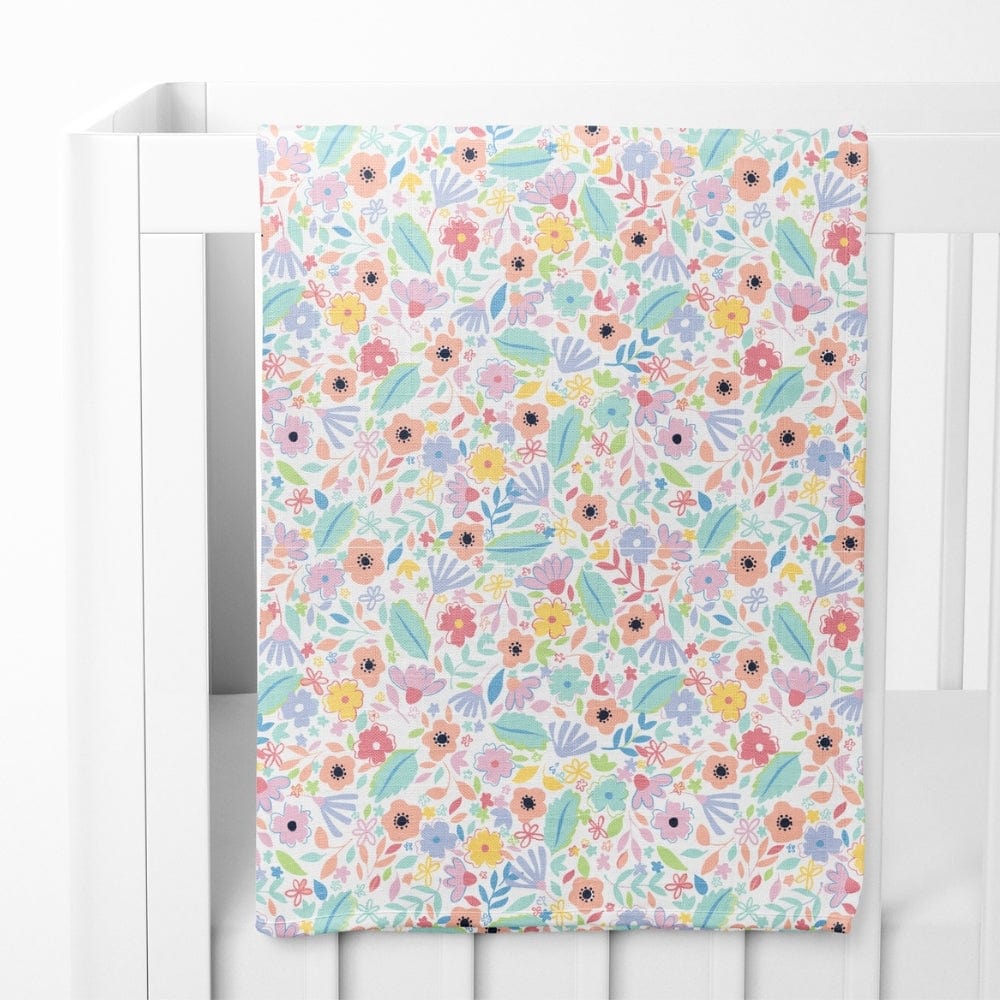 Ditsy Bloom Collection Muslin Swaddle