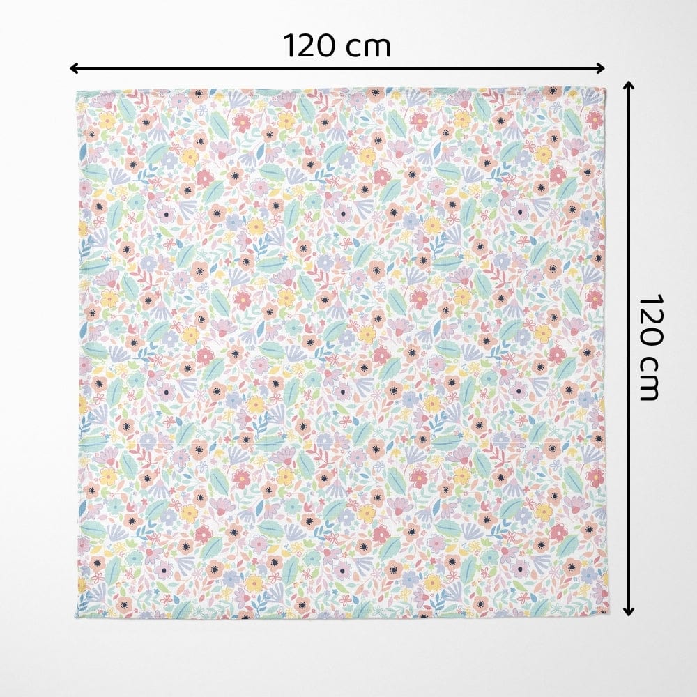 Ditsy Bloom Collection Muslin Swaddle