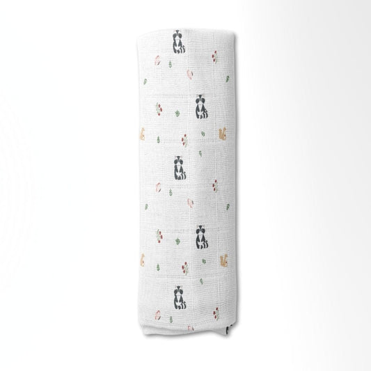 Bloomingtail  Collection Muslin Swaddle