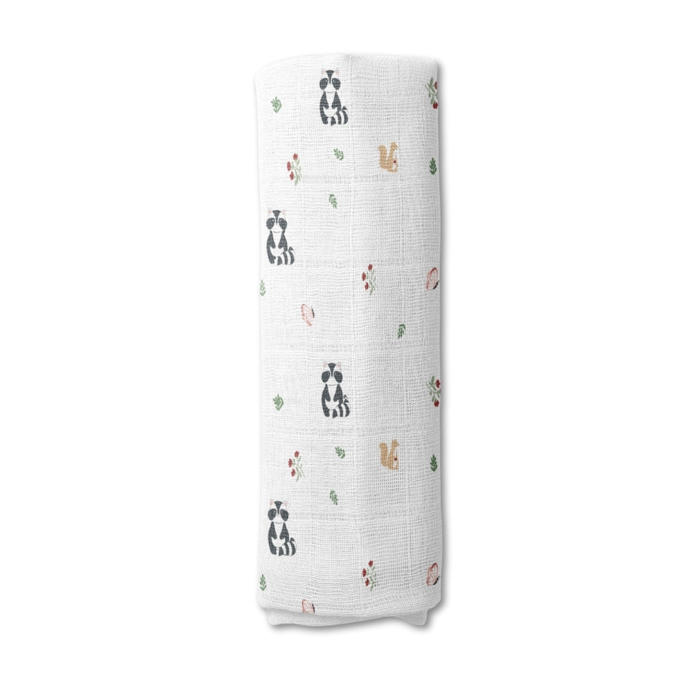 Bloomingtail Collection Muslin Swaddle