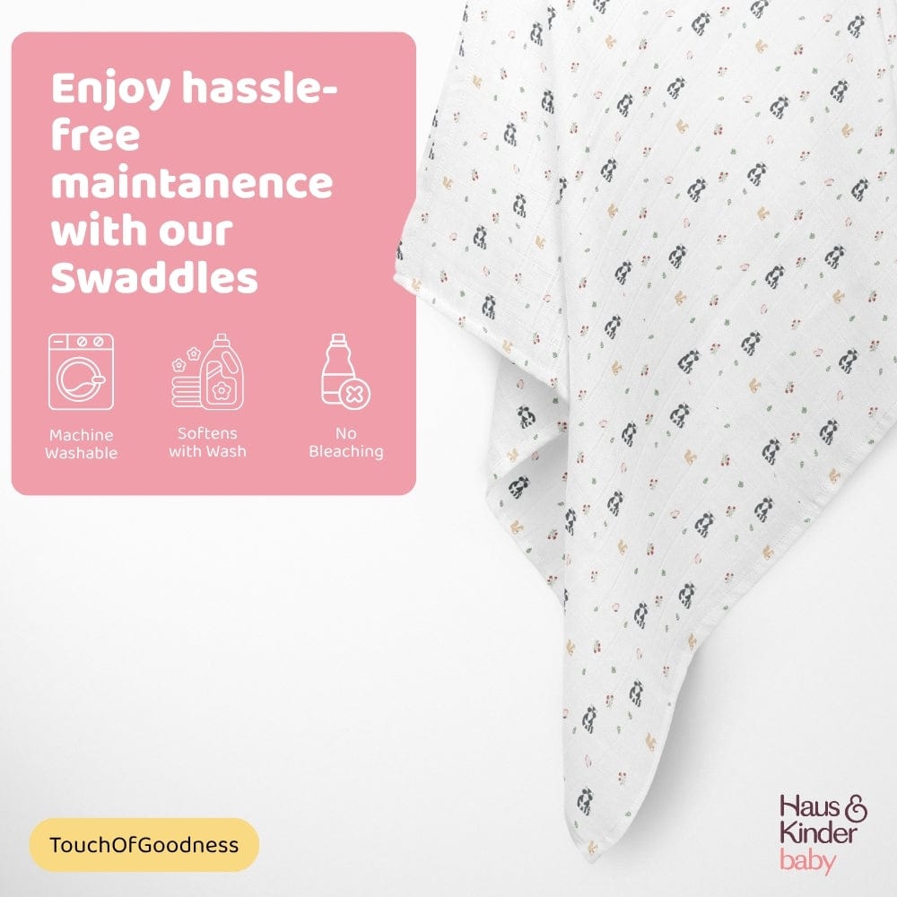 Bloomingtail Collection Muslin Swaddle
