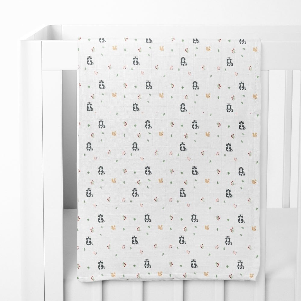 Bloomingtail Collection Muslin Swaddle - Swaddles | haus & kinder