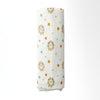 Lion's Garden Collection Muslin Swaddle