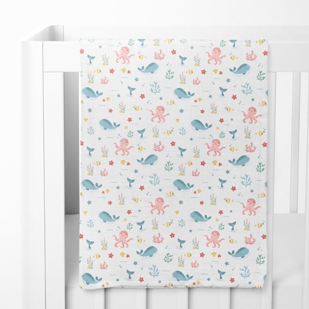 Vitamin Sea Collection Muslin Swaddle