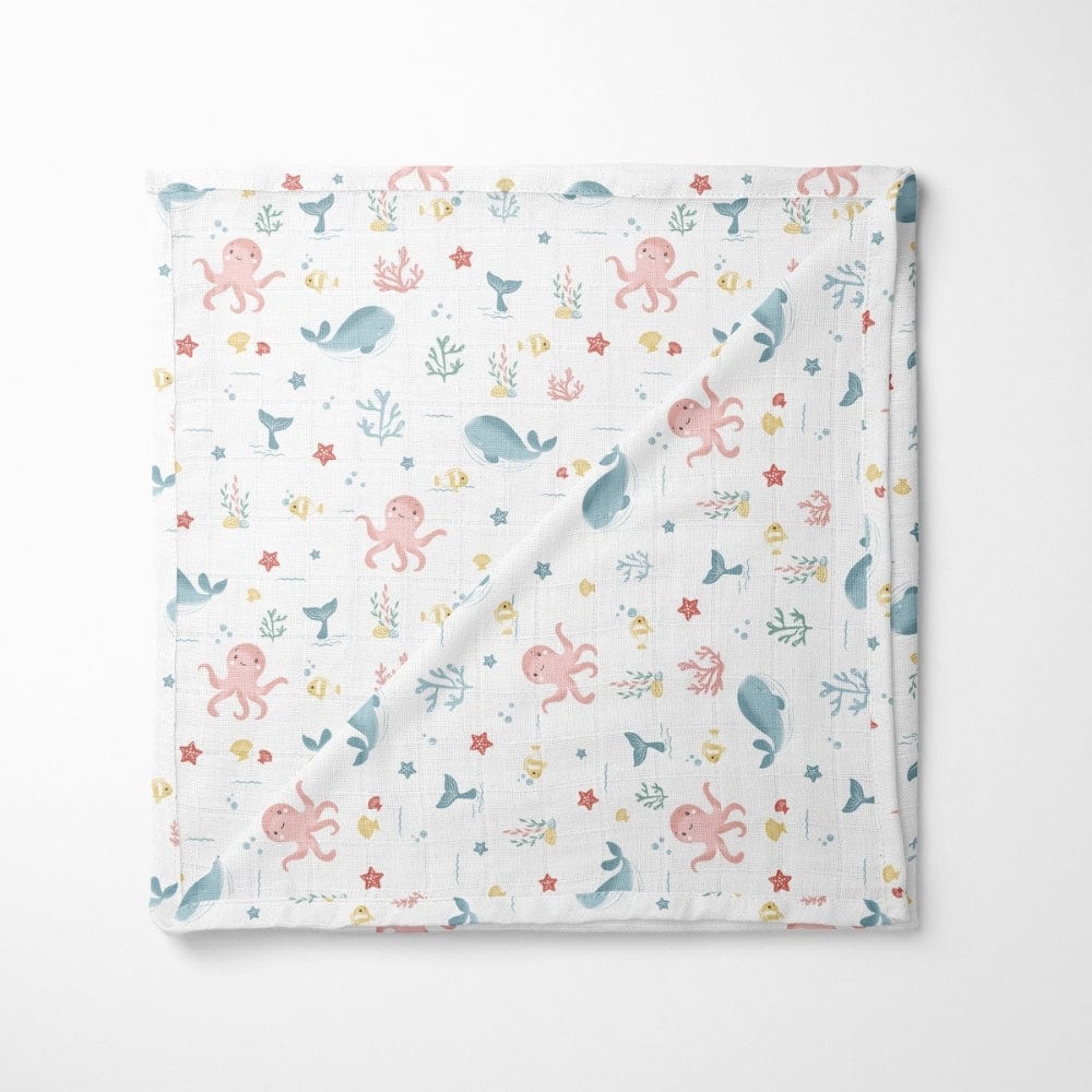 Vitamin Sea Collection Muslin Swaddle