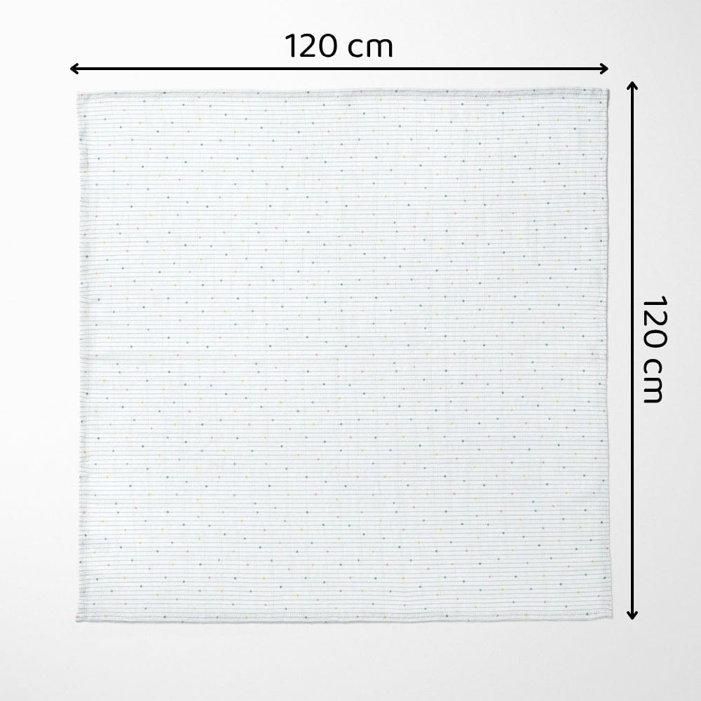 Twinkle Dreams Collection Muslin Swaddle- Pack Of 3