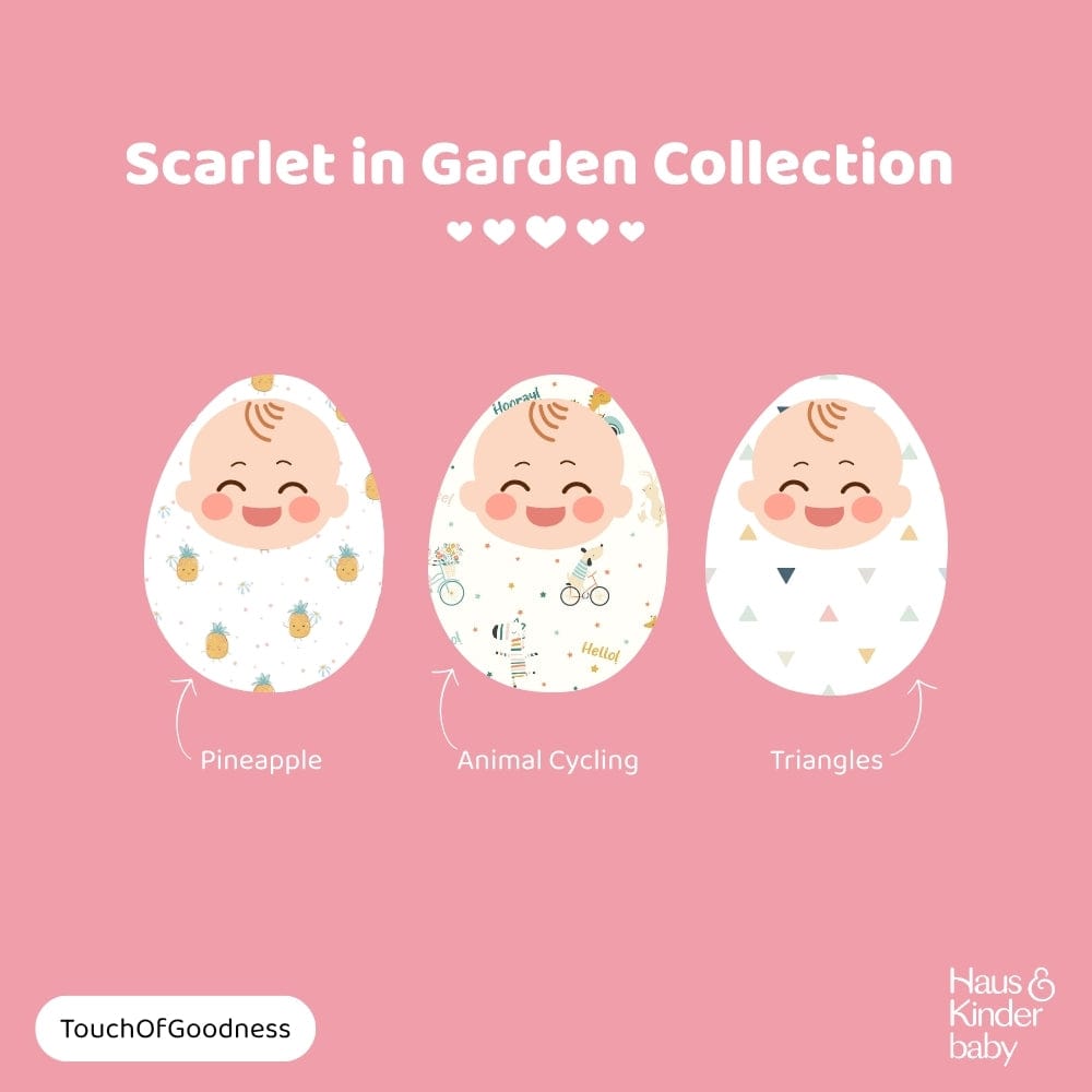 Jungle Party Collection Muslin Swaddle- Pack Of 3