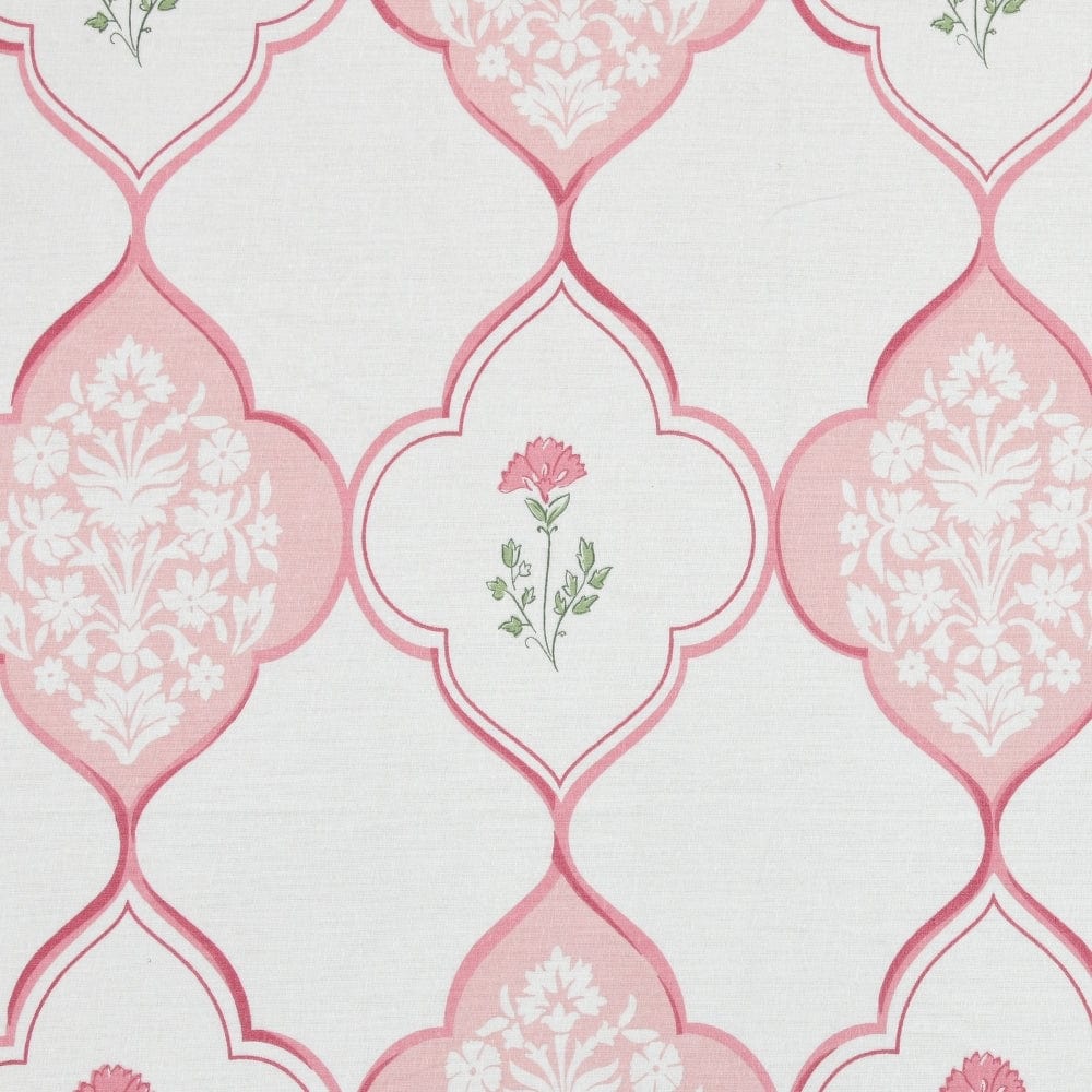 Pink City Palette 186 TC Cotton 100% Printed Flat King Bedsheet