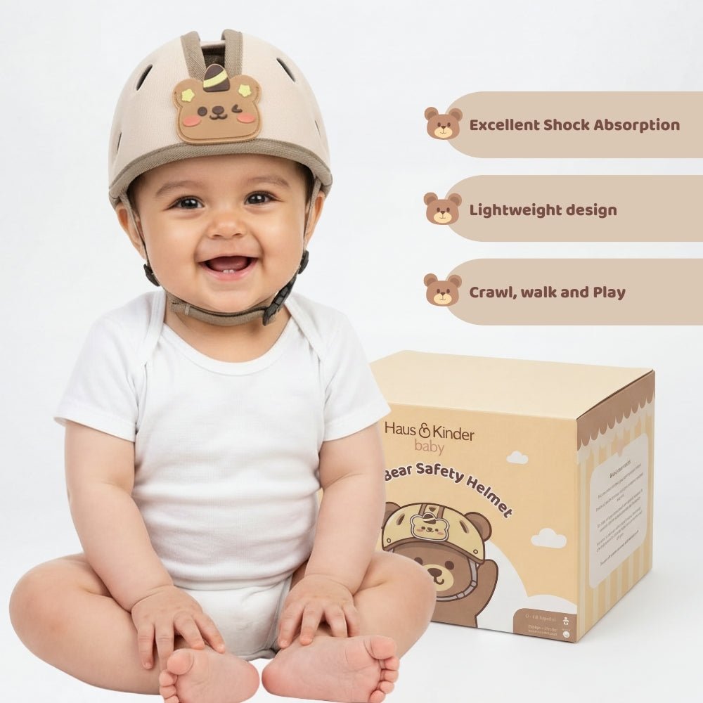 Baby Bear Safety Helmet,(0-48 Months) - Baby Safety Helmet, | haus & kinder