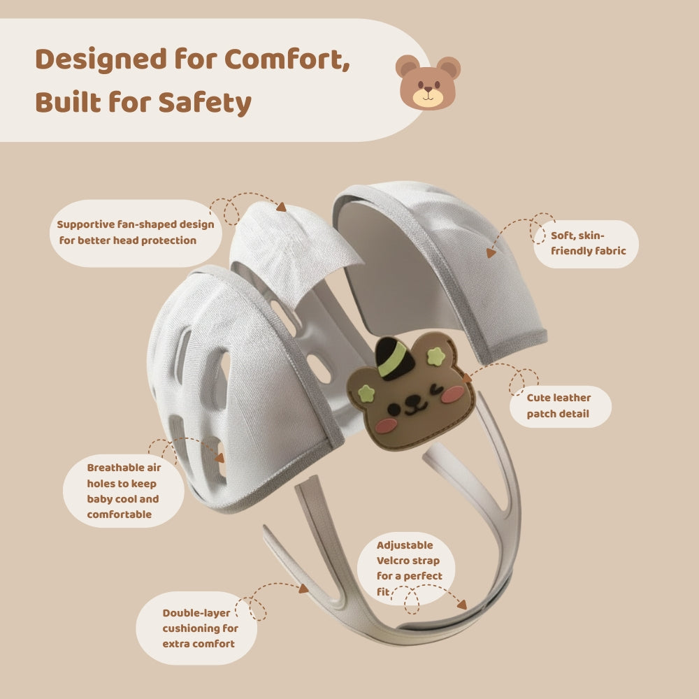 Baby Bear Safety Helmet,(0-48 Months)