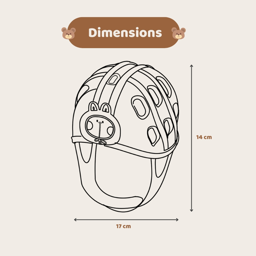 Baby Bear Safety Helmet,(0-48 Months)