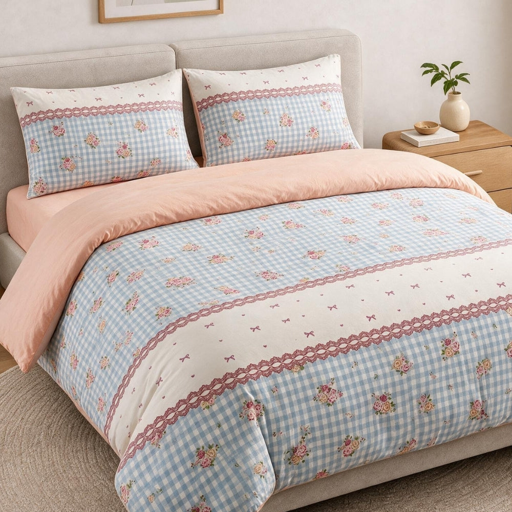 Bluebell Santorini Bed in a Bag, Pack of 4