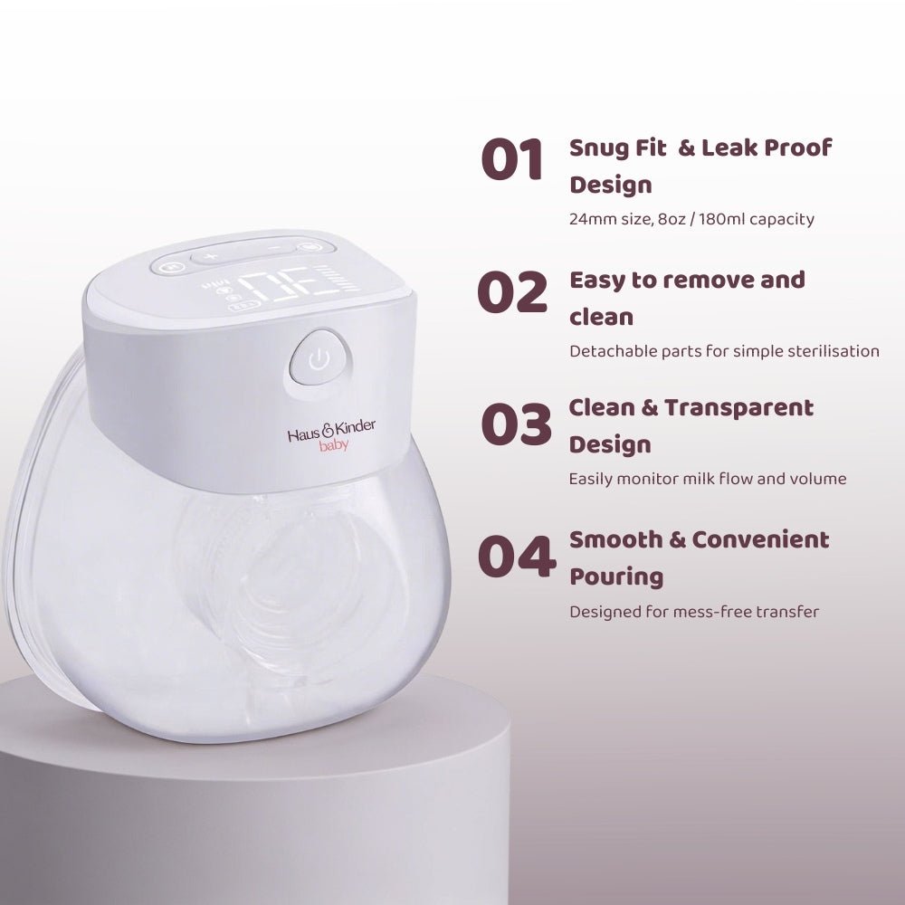 Electric Feeding Pump – Compact & Quiet - Feeding and Diapering | haus & kinder