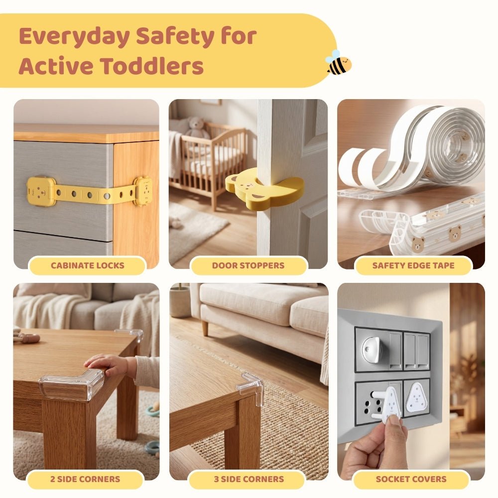 Baby Bear Safety Kit- Set Of 20, (6M- 3YR) - Baby Safety Kit | haus & kinder
