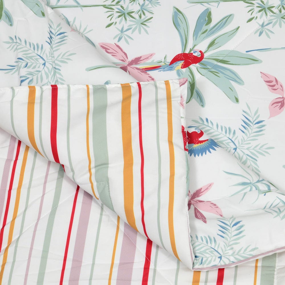 Microfibre Reversible Comforter, Palmscape