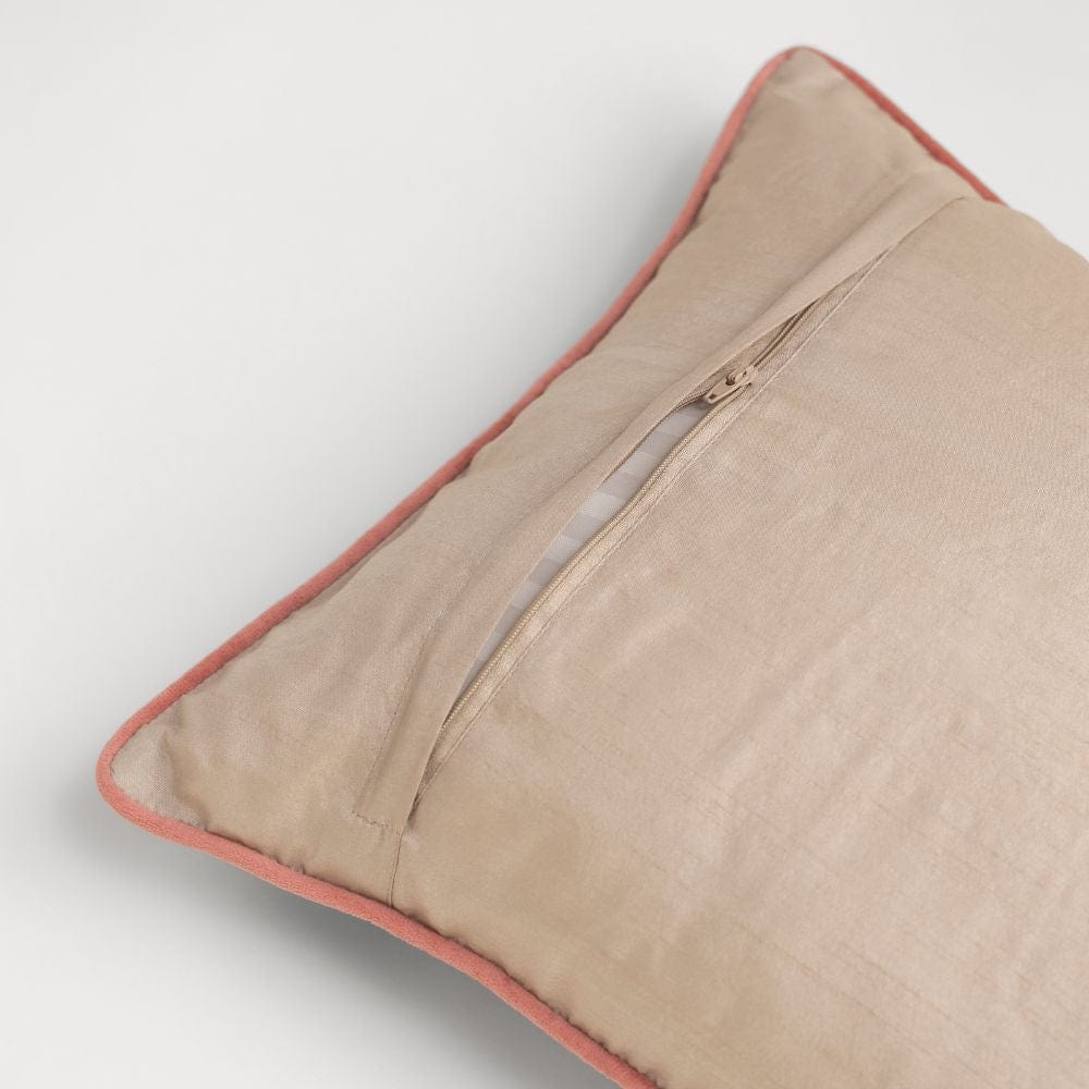 Embroidered Decorative Cushion Cover, Peacock - Cushion Covers | haus & kinder