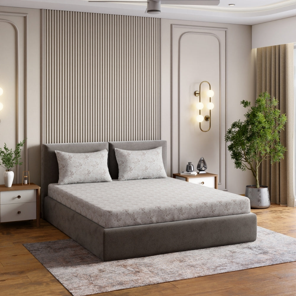 Feather-Touch 300 TC Bedsheet- Camellia Blush