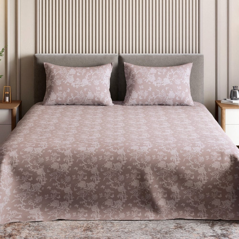 Ring Spun 100% Cotton Bedsheet- Calm Cascade