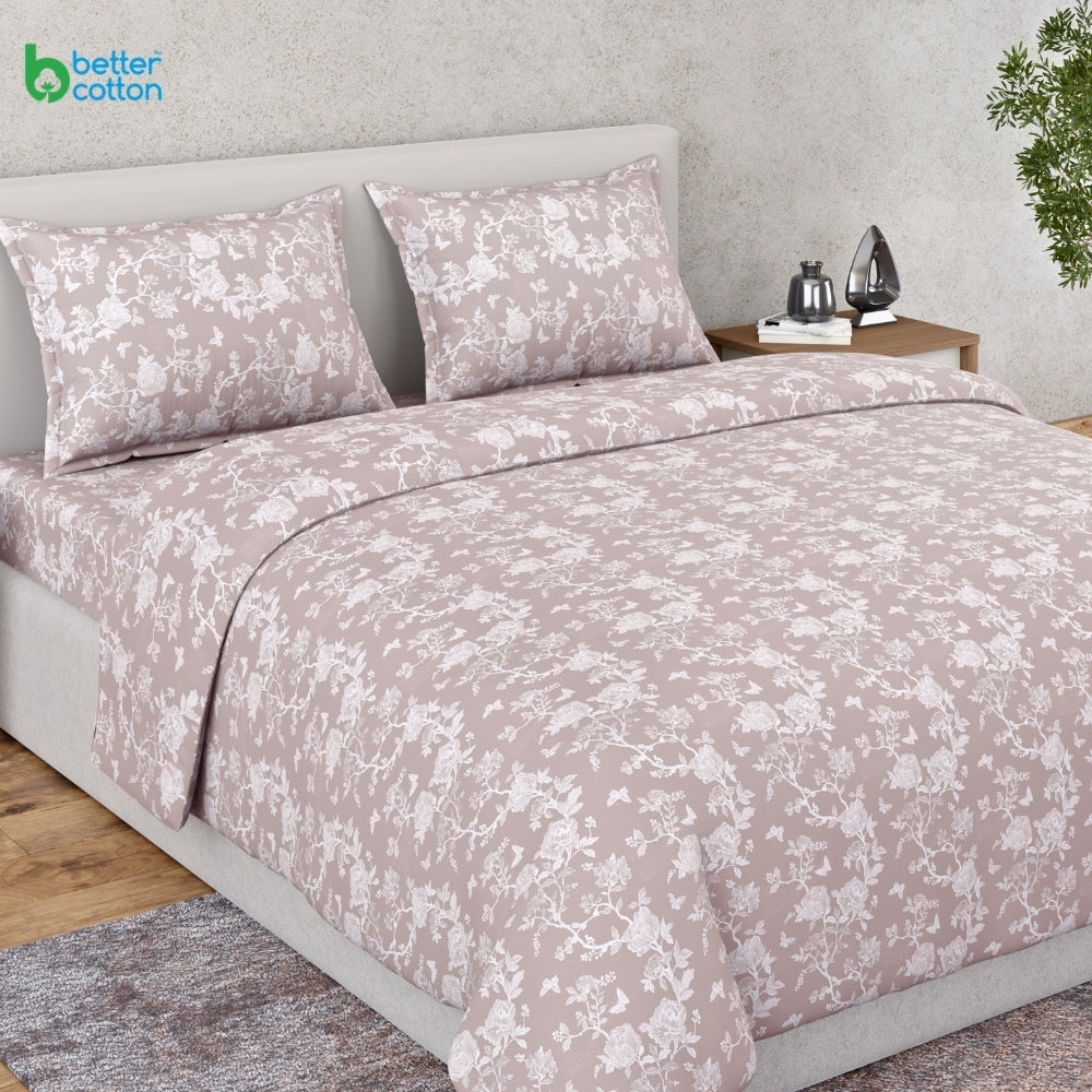 Ring Spun 100% Cotton Bedsheet- Calm Cascade