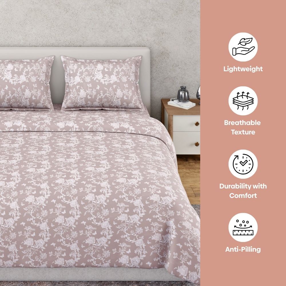 Ring Spun 100% Cotton Bedsheet- Calm Cascade