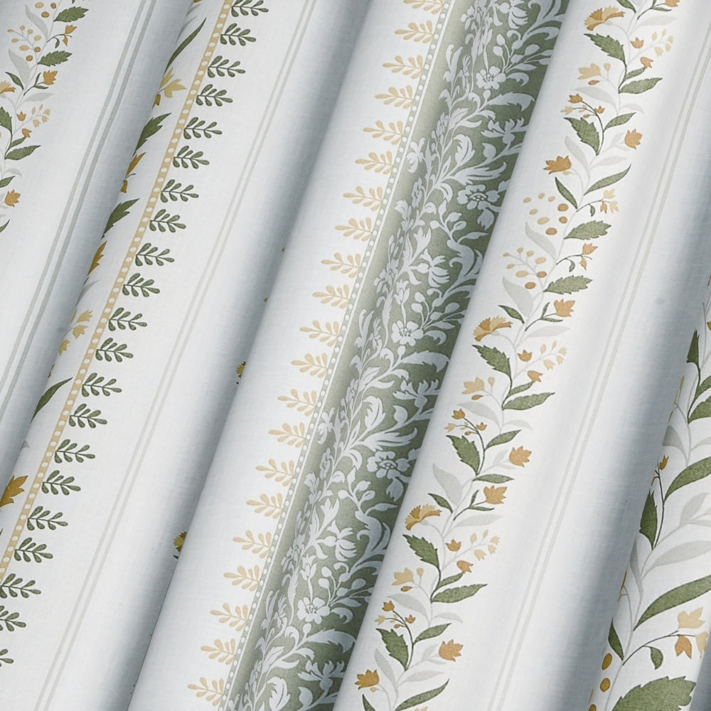 Ring Spun 100% Cotton Bedsheet- Jasmine Garland