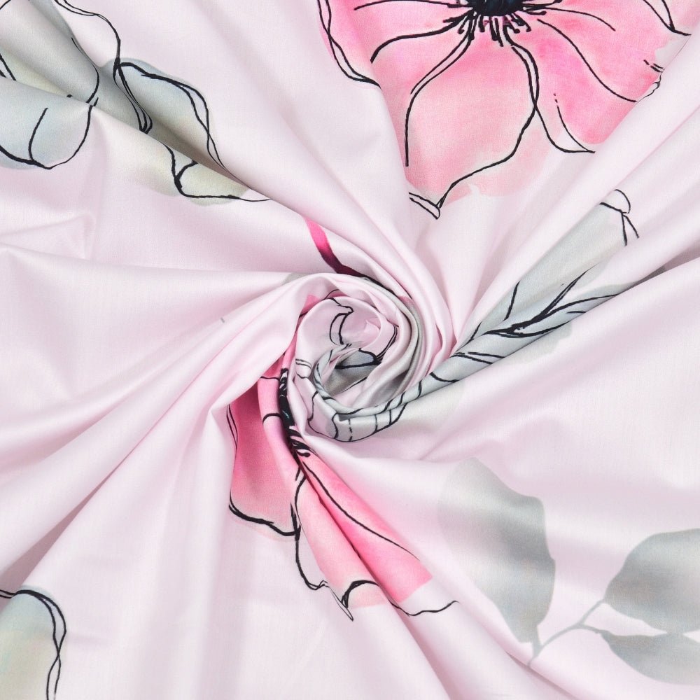 Tencel 300 TC Bedsheet Rosaria Luxe, Multicolor - Bedsheets | haus & kinder