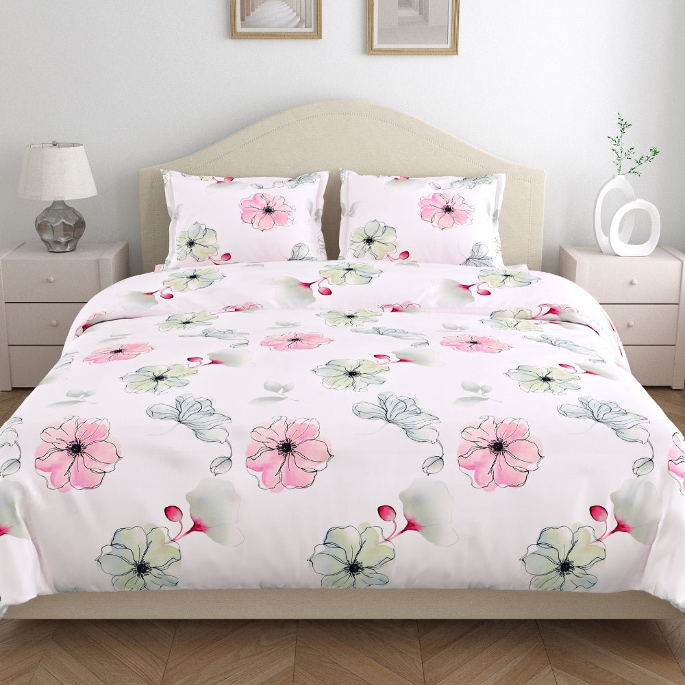 Tencel 300 TC Bedsheet Rosaria Luxe, Multicolor - Bedsheets | haus & kinder