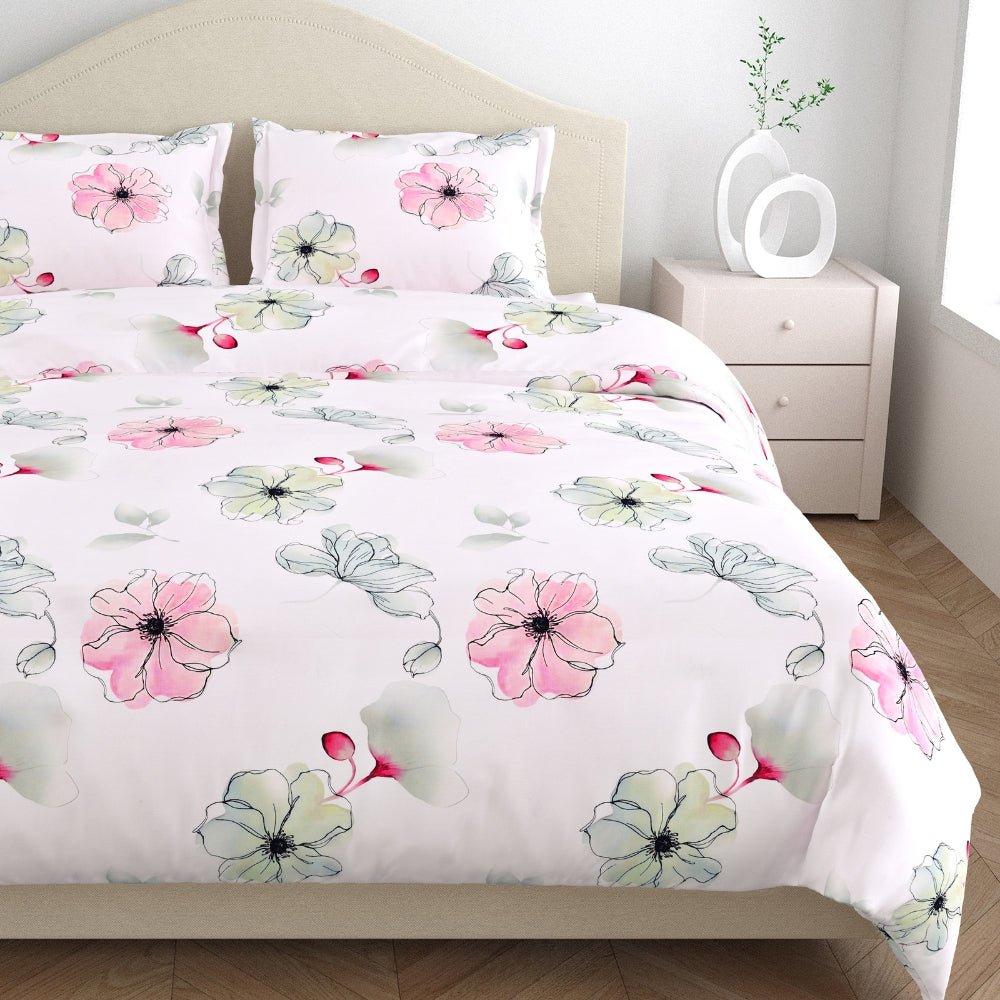 Tencel 300 TC Bedsheet Rosaria Luxe, Multicolor - Bedsheets | haus & kinder