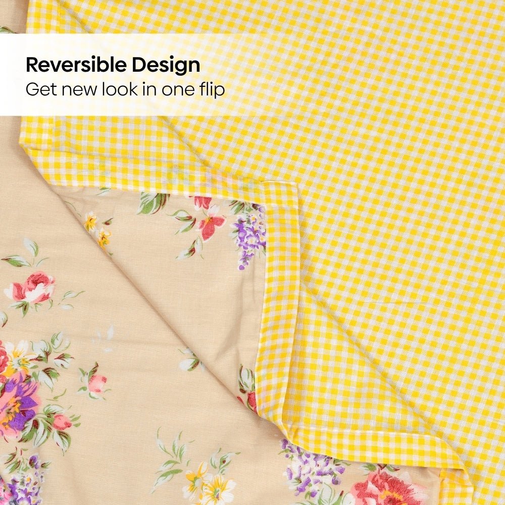 Rose Kobai Reversible AC Blanket - Brown - Dohar | haus & kinder