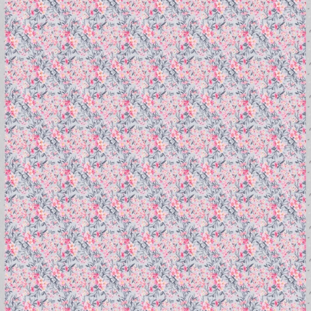 Sakura Whisper Reversible AC Blanket - Grey - Dohar | haus & kinder