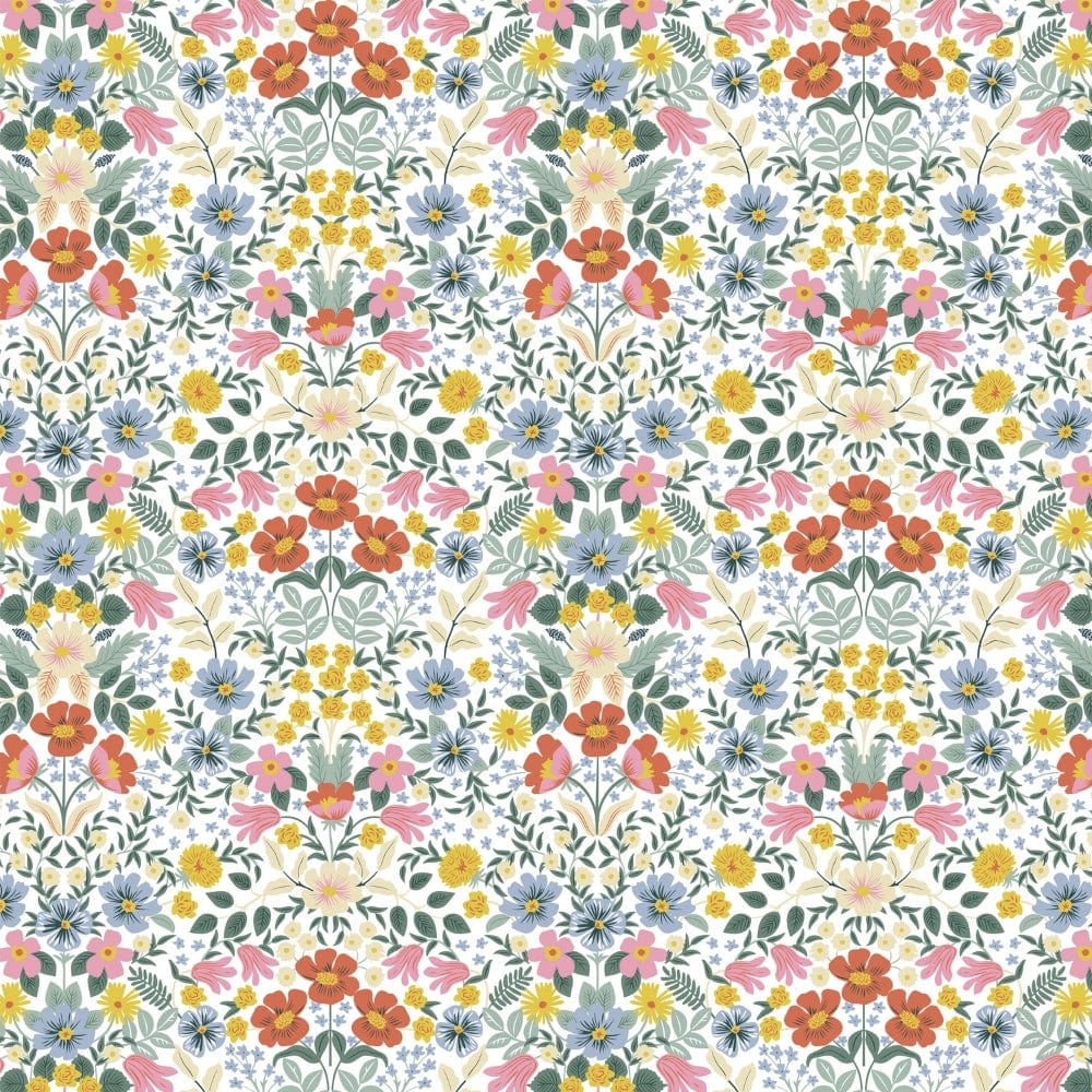 Royal Bloomscape 100% Cotton King Bedsheet, 144 TC