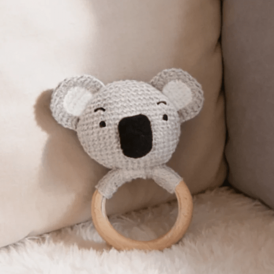 Teether-Koala, Grey - Toys | haus & kinder