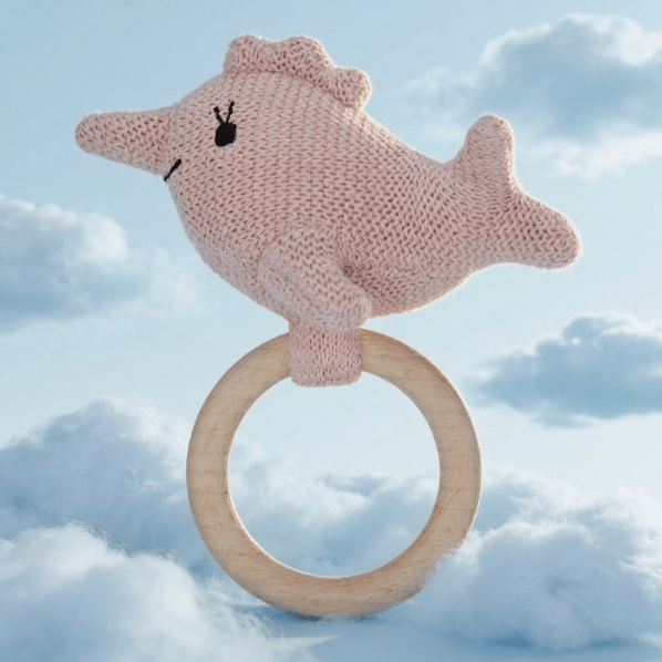 Teether-Finny, Blush - Toys | haus & kinder