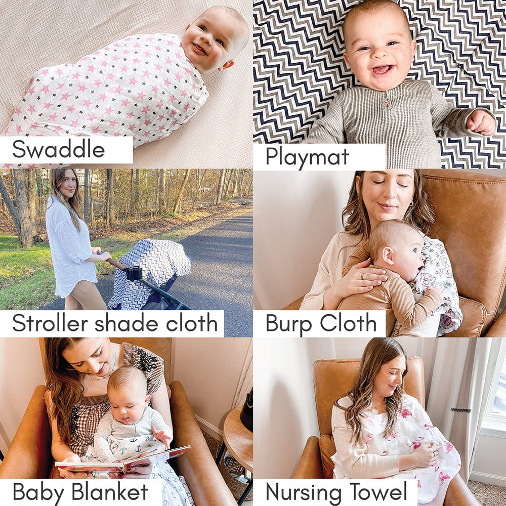 Muslin Swaddles Pack of 2 - Swaddles | haus & kinder