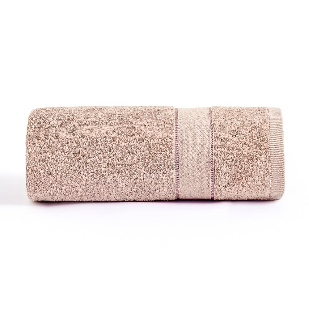 Bliss 100% Cotton Bath Towel Set of 2 – Mocha & Taupe - Bath Towel | haus & kinder