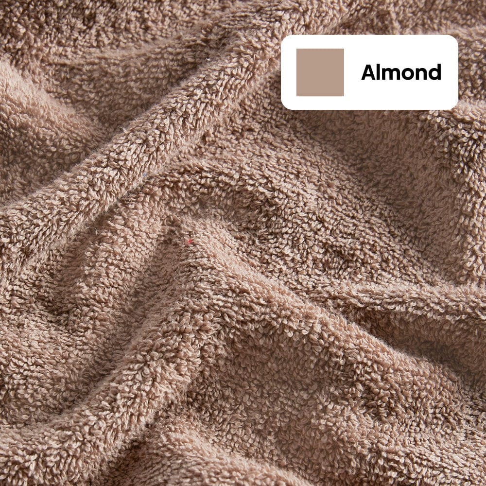 100% Cotton Harmony Combed Bath Towel- Pack Of 2 (Almond, Mulberry)