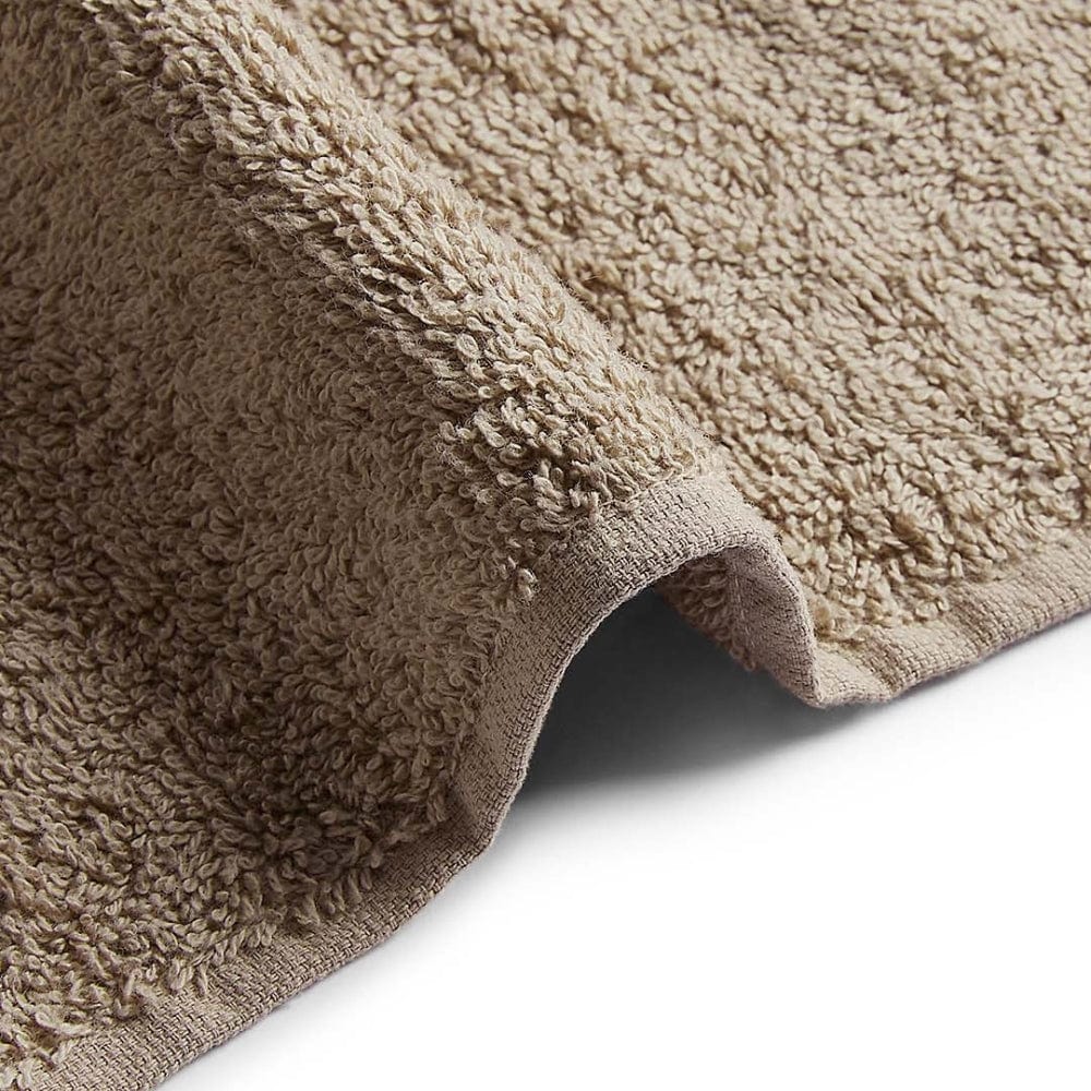 100% Cotton Harmony Combed Bath Towel- Pack Of 2 (Cameo Pink, Taupe)