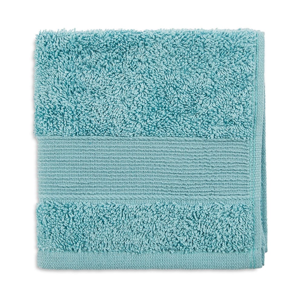 100% Cotton Harmonry Combed Face Towel- Pack Of 12 (Cameo Pink, Almond, Coastal Blue)