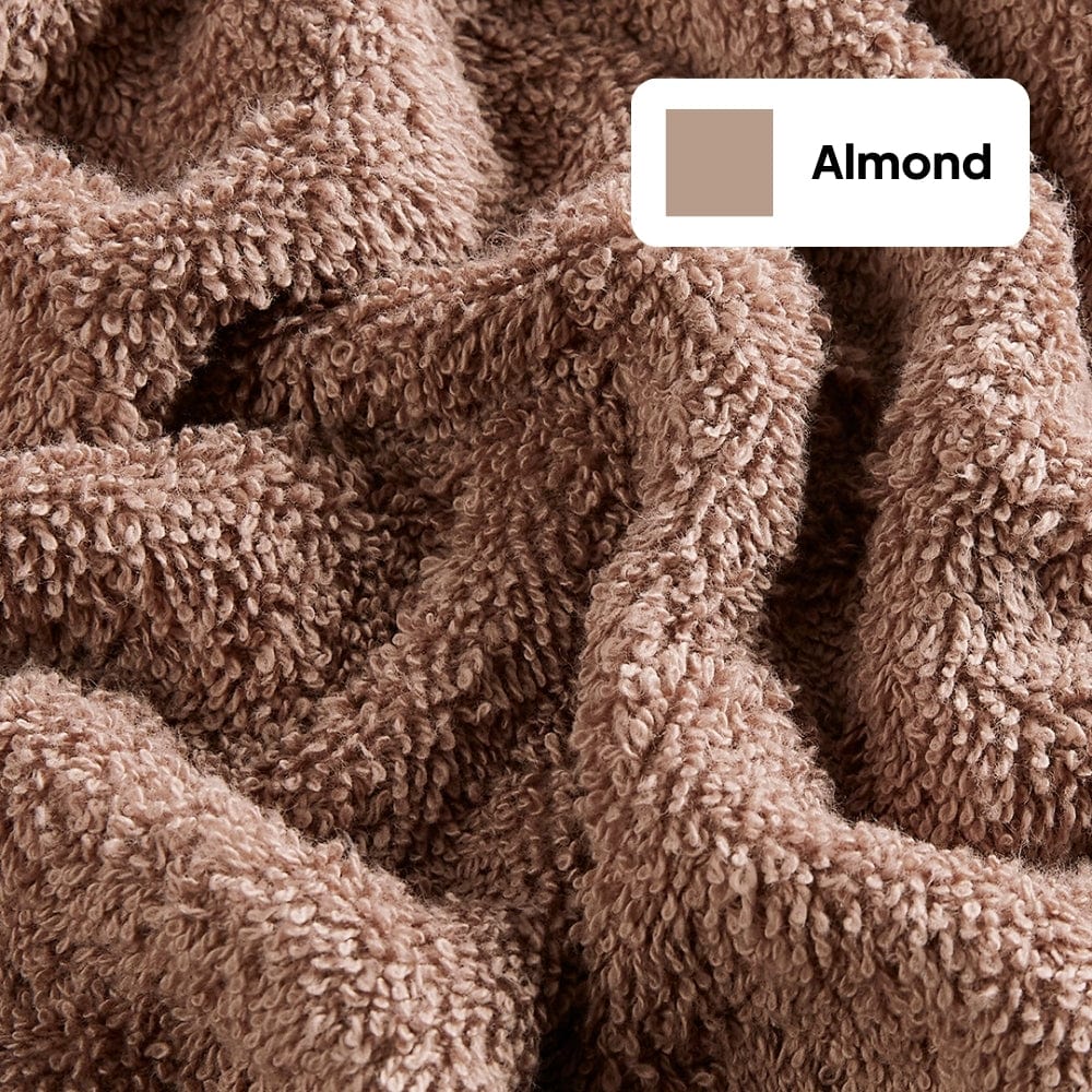 100% Cotton Harmony Combed Hand Towel- Pack Of 4 (Cobalt, Almond)