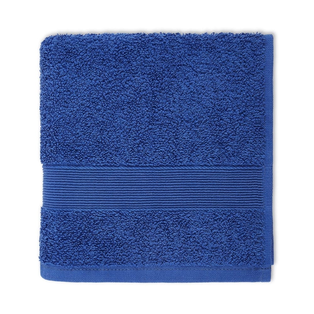 100% Cotton Harmony Combed Hand Towel- Pack Of 4 (Cobalt, Almond)