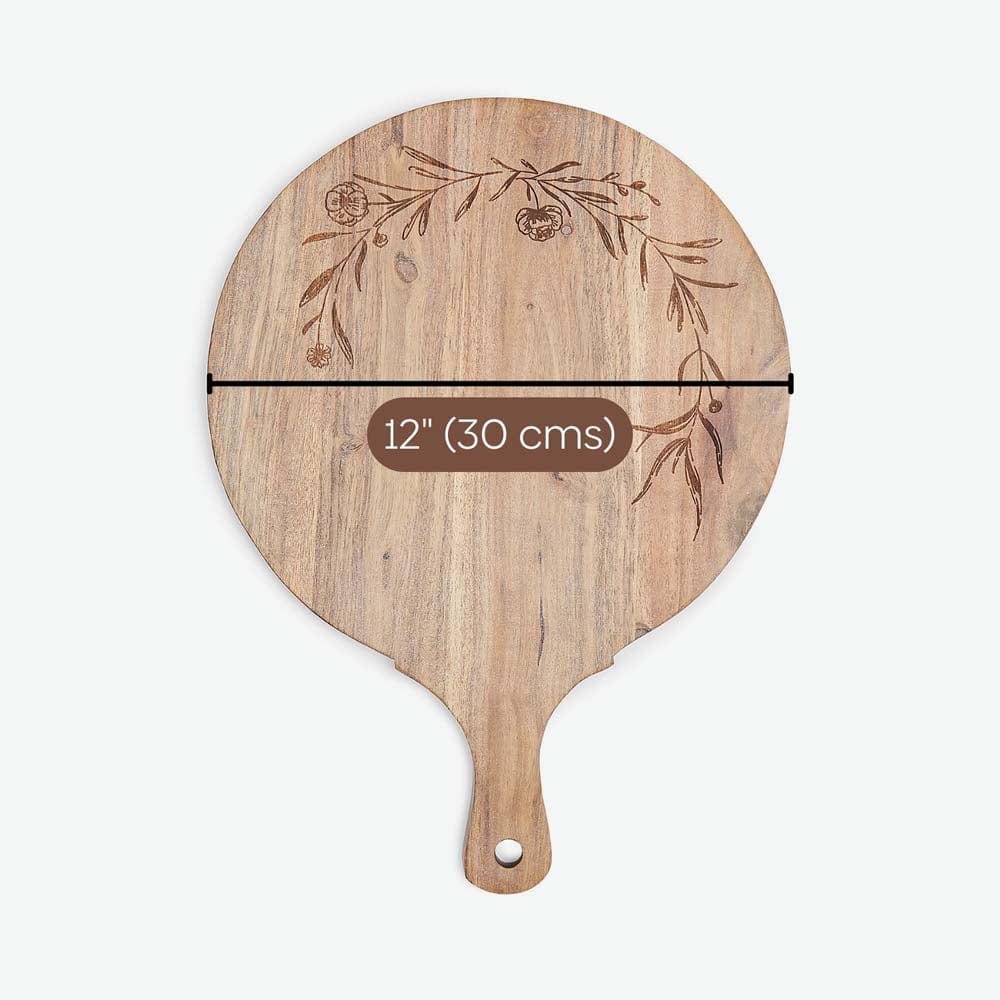 Timber Bloom cheese board / pizza board